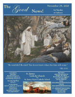 November 29, 2020 Good News