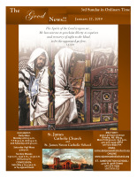 January 27, 2019 Good News
