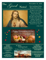 November 21 2021 Bulletin