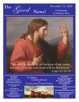 November 17, 2019 Good News