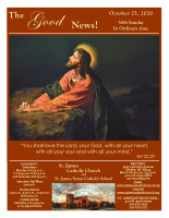 October 25, 2020 Good News
