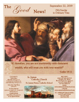 September 22, 2019 Good News