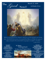 March 17, 2019 Good News