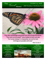 October 14, 2018 Good News