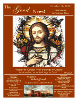 October 18, 2020 Good News